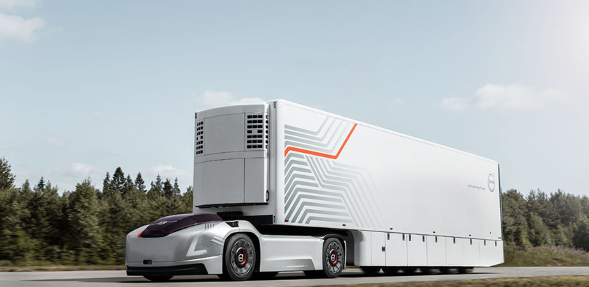 Volvo stellt Studie zum autonomen Lkw vor